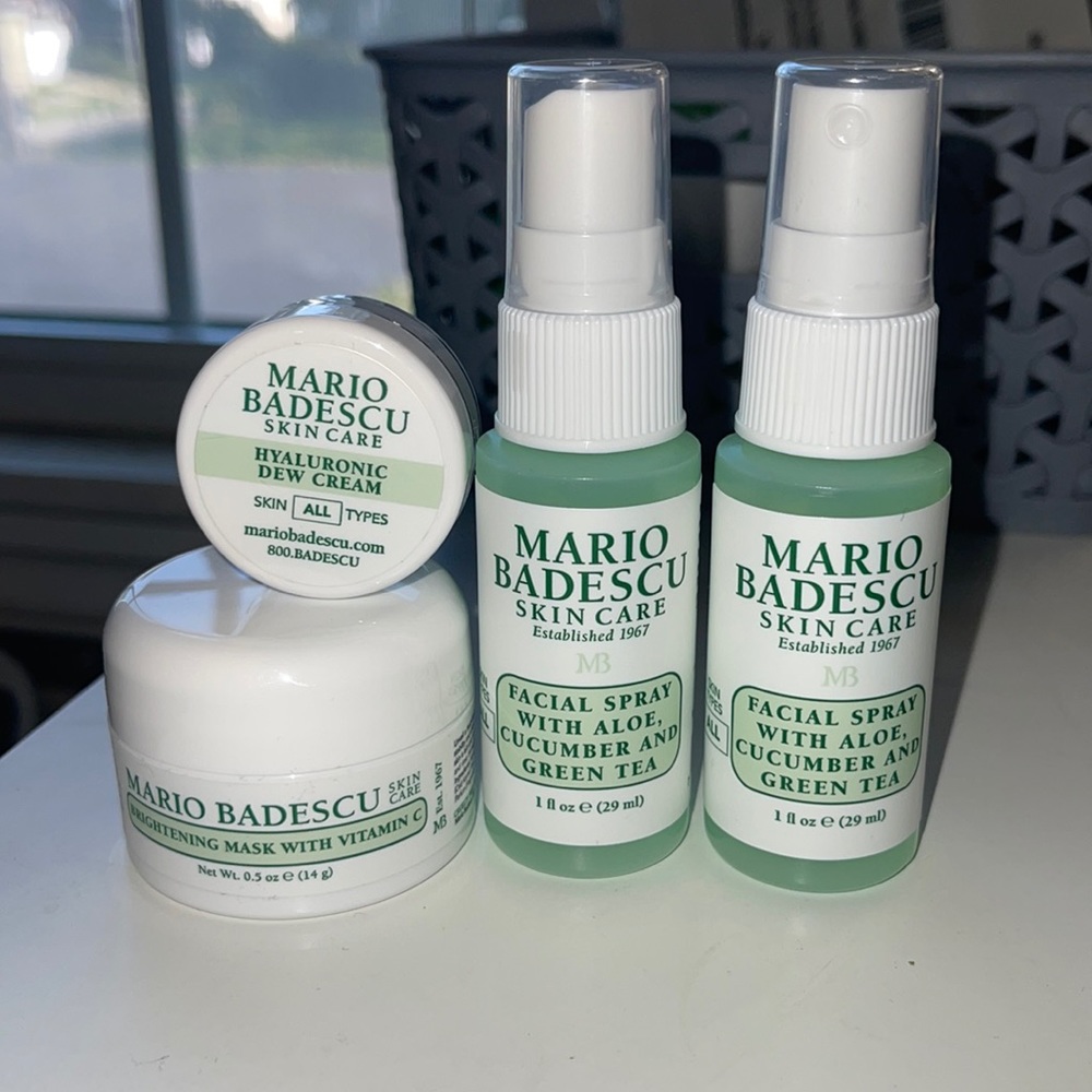 Mario badescu mini travel skin care set
